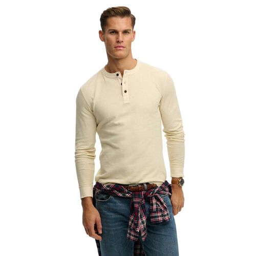 Superdry Lightweight Textured Grandad Top
